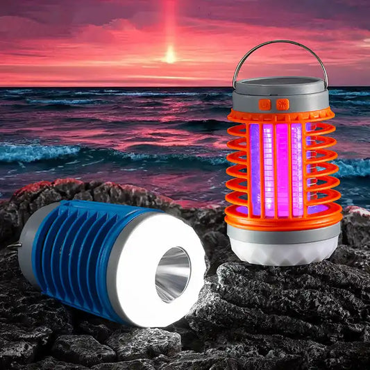 Outdoor USB Charging Solar LED Electric Shock Mosquito-Killing Lamps For Indoor