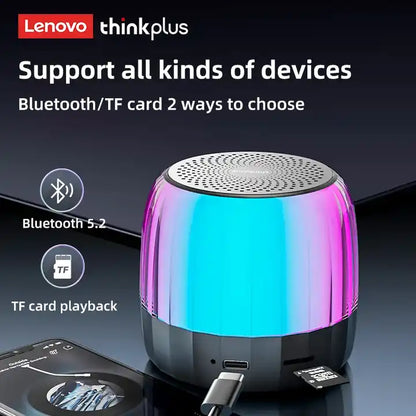 lenovo k3 plus LED Colorful Light Outdoor Portable Wireless K3 pro Speaker audio video & lighting K3 Speaker Lenovo