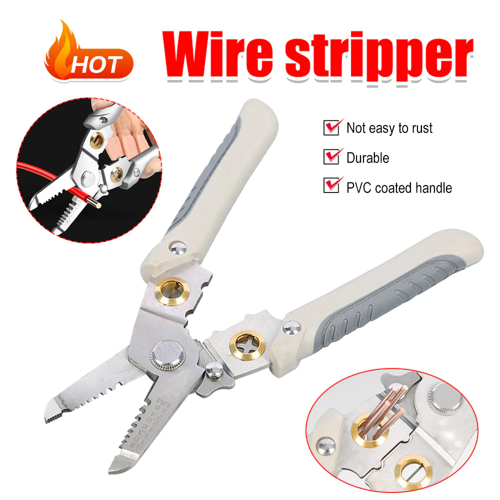 👉🎁Wire Stripper Decrustation Pliers Electric Cutter Multifunctional Wire Repair Tool Pliers🎁🛒