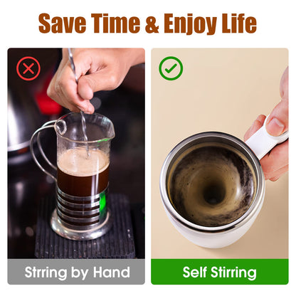 🩸🩸🩸Self-stirring rechargeable coffee mug🩸🩸🩸